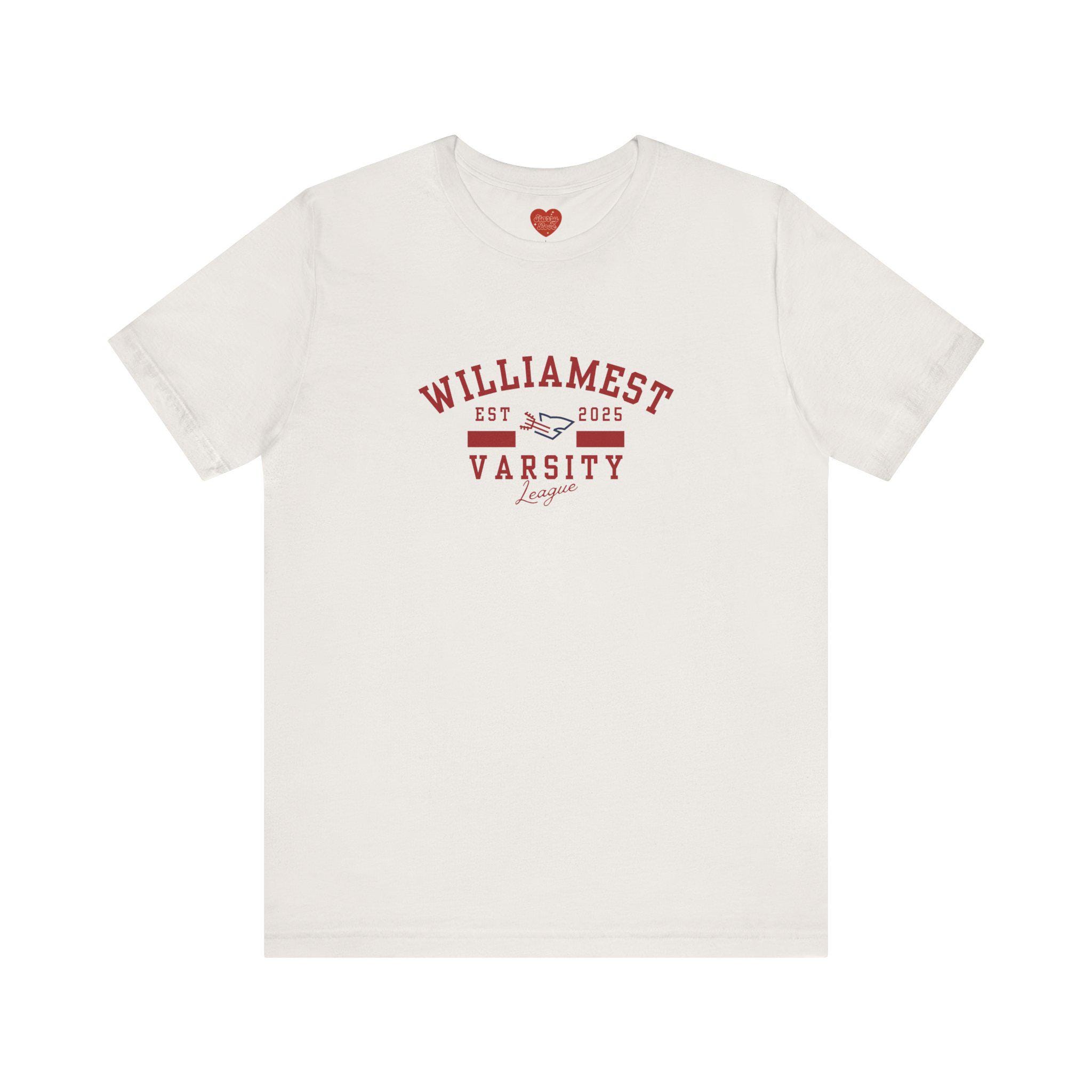 Williamest Logo Varsity Style Unisex T-shirt, Thai BL - Etsy
