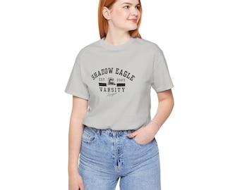 Shadow Eagle (Personalized) Varisty Style Unisex Tee, Short Sleeve, Thai BL