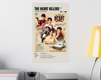 THE HEART KILLERS サインポスター TheHeartKillers サイン入りポスター The Heart Killers サイン