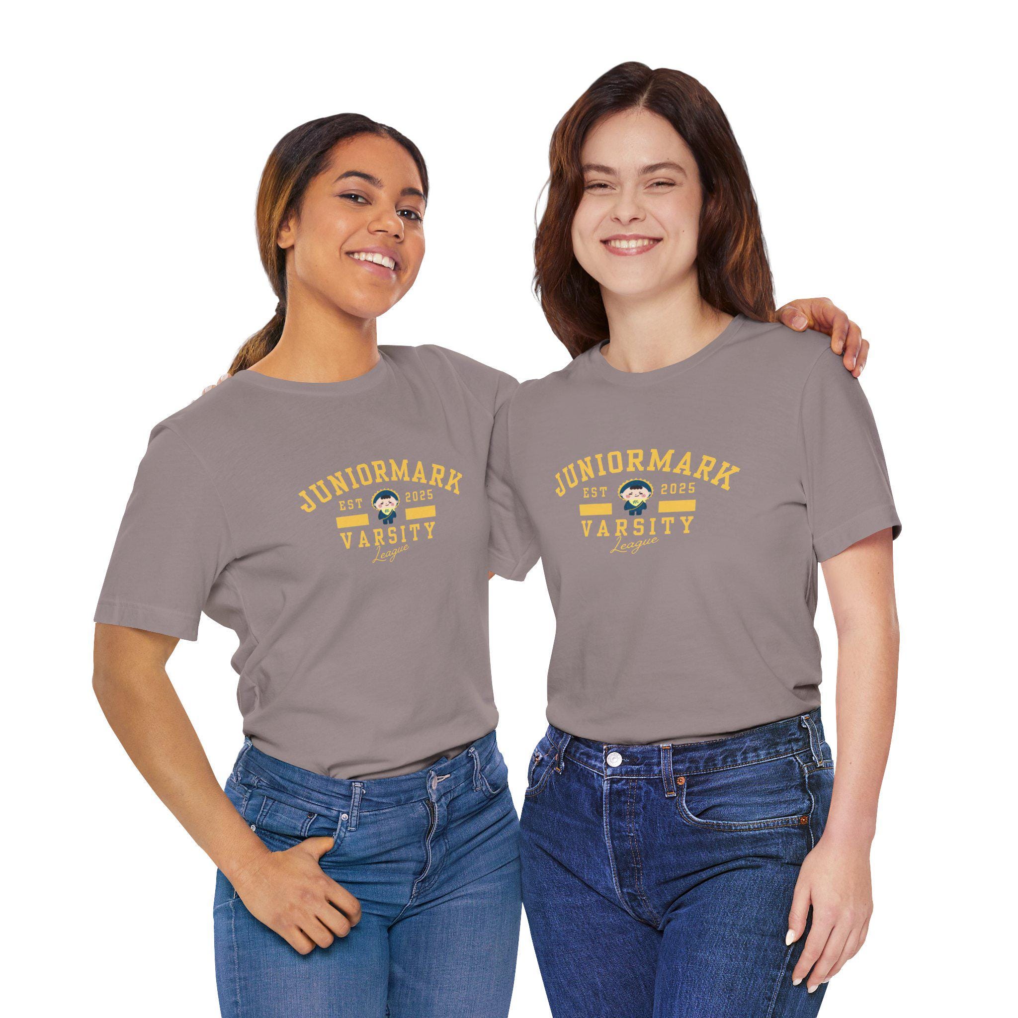 Juniormark Jummo Varsity Style Unisex Tee, Short Sleeve, BL Thai