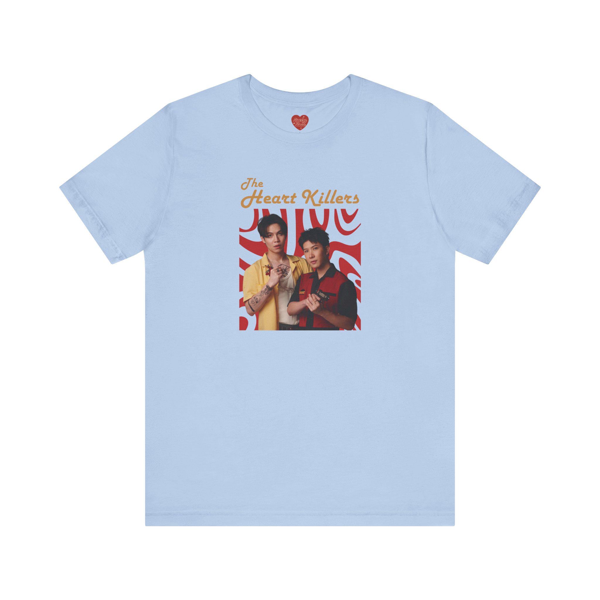 FirstKhaotung Tシャツ The Heart Killers the Series Retro Style Unisex Tee, Short