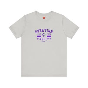 GreatInn Logo Varsity Style Unisex Tee, Short Sleeve, BL Thai