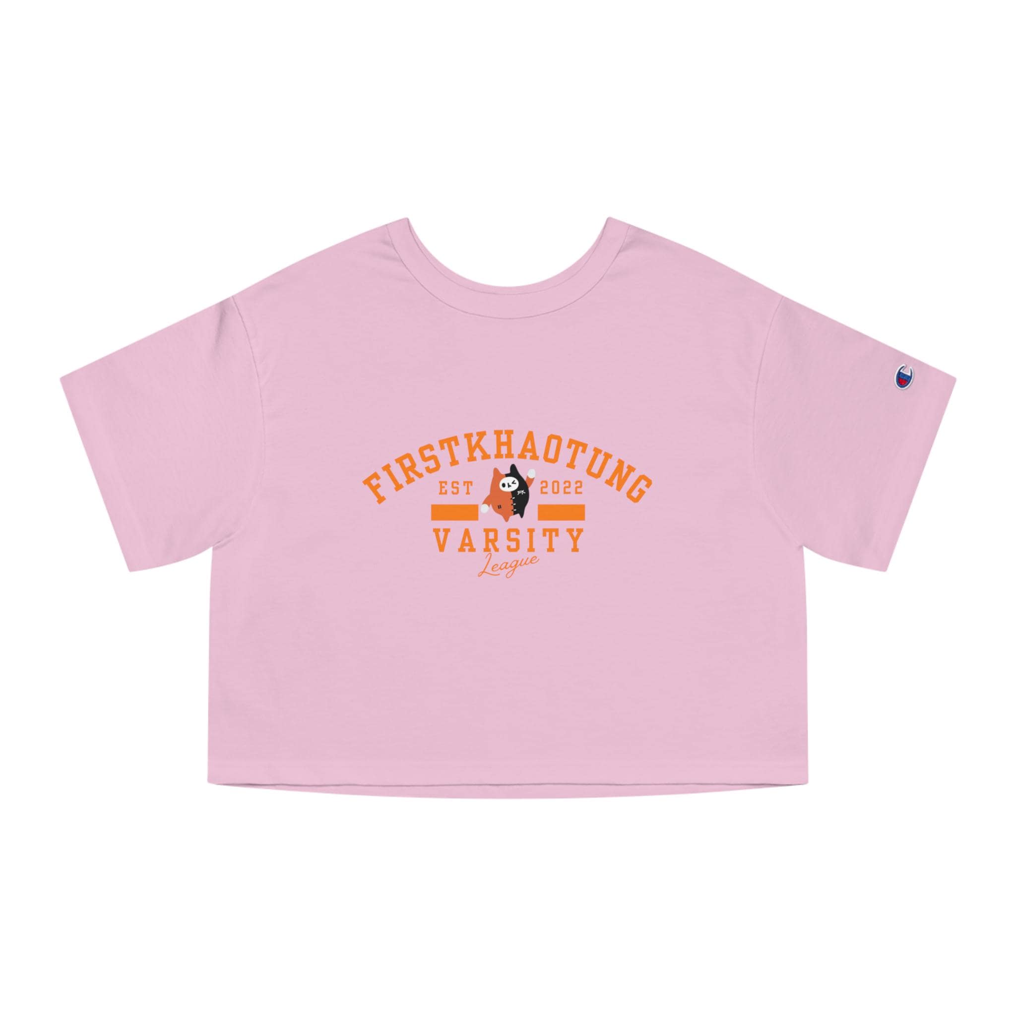 firstkhaotung Tシャツ YUZUMUMU Firstkhaotung Yuzu Mumu Champion Women's Cropped T-shirt