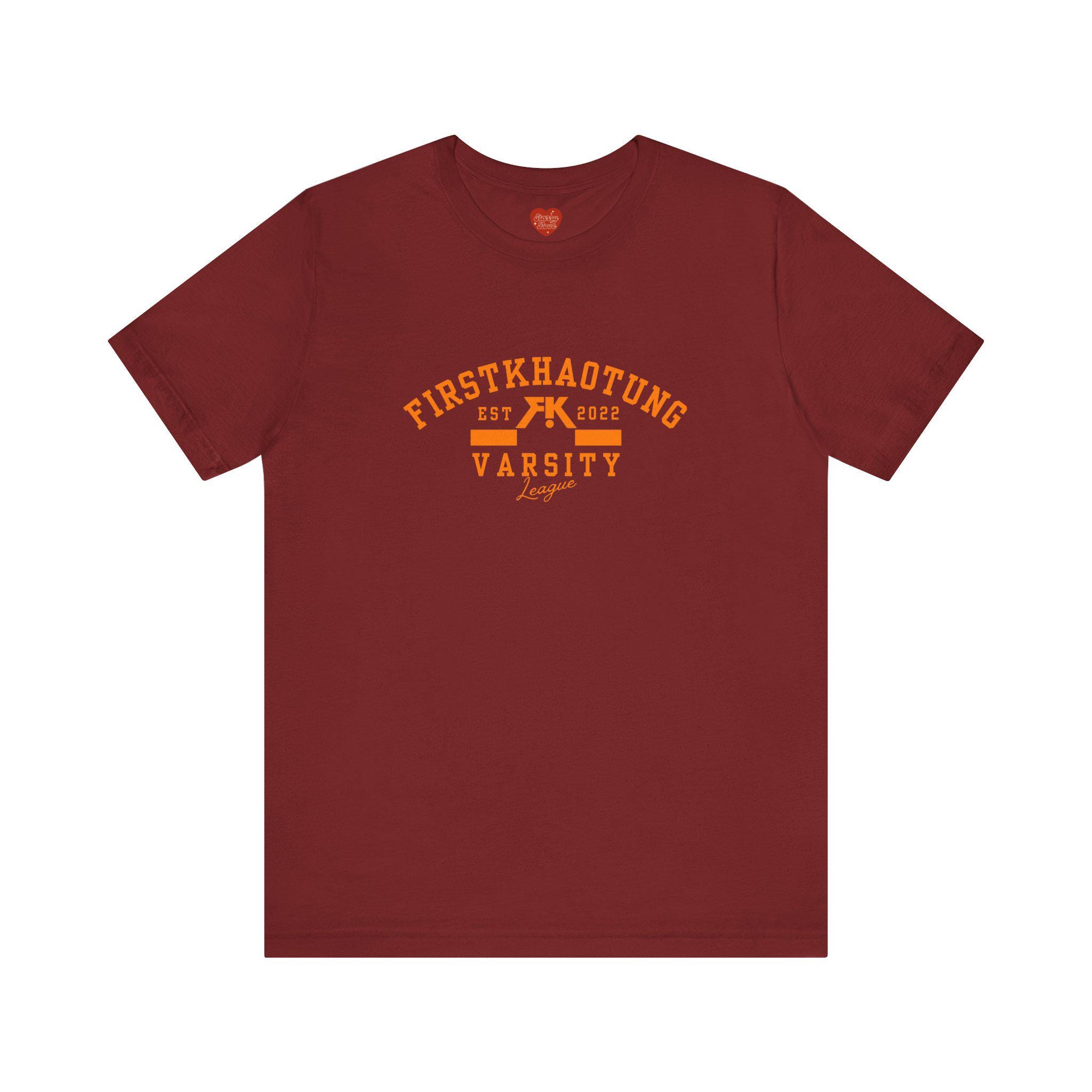 GMMTV FirstKhaotung Tシャツ Firstkhaotung Yuzu Mumu Champion Women's Cropped T-shirt, Varsity