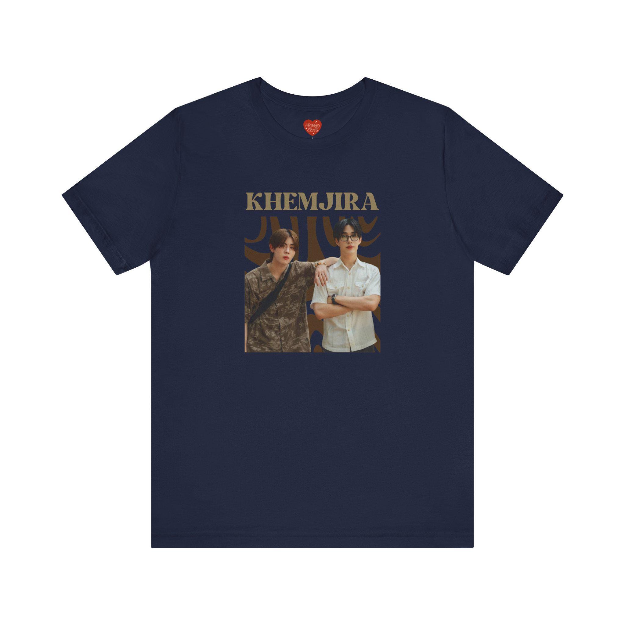 Khemjiraシリーズ（ChanJet版）レトロスタイルユニセックスTシャツ