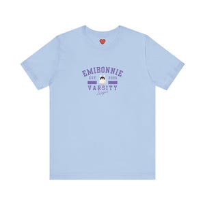 EmiBonnie Any Varsity Style Unisex Tee, Short Sleeve, Thai GL