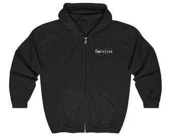 The Eclipse Replica Unisex Heavy Blend Full Zip Hooded Sweatshirt, FirstKhaotung