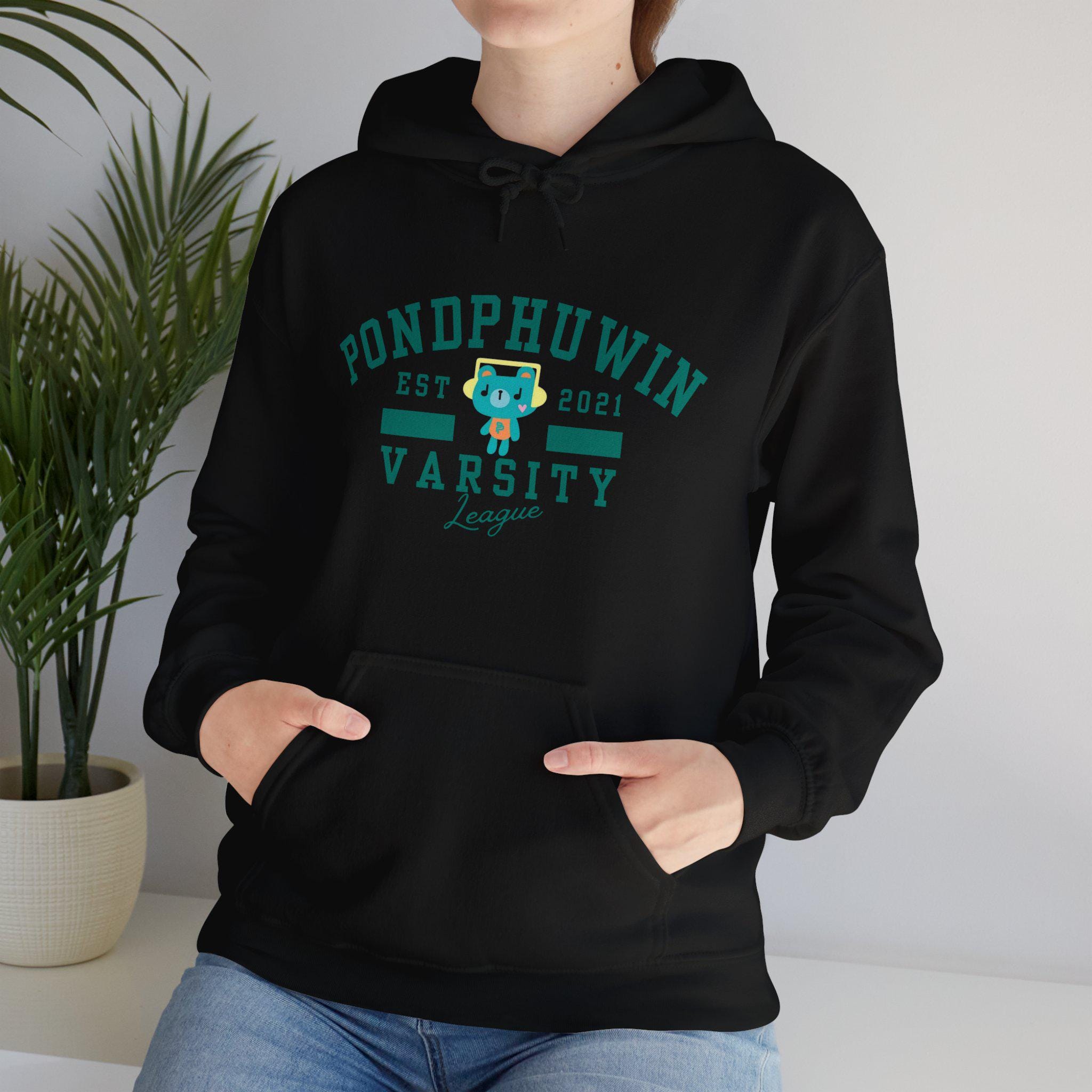 高い品質 Varsity Permpoon Pondphuwin Style Hooded Blend Heavy Unisex その他