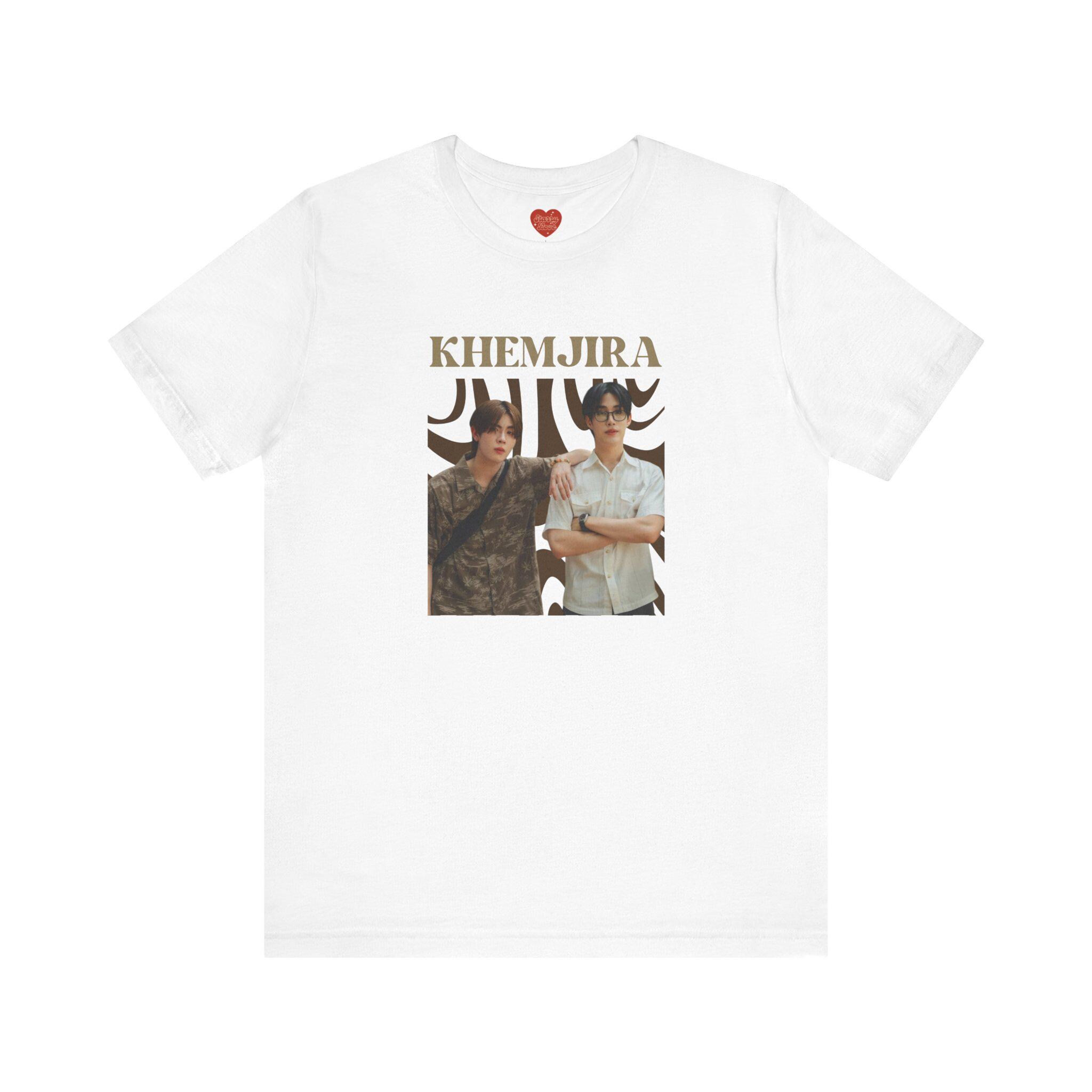 Khemjiraシリーズ（ChanJet版）レトロスタイルユニセックスTシャツ