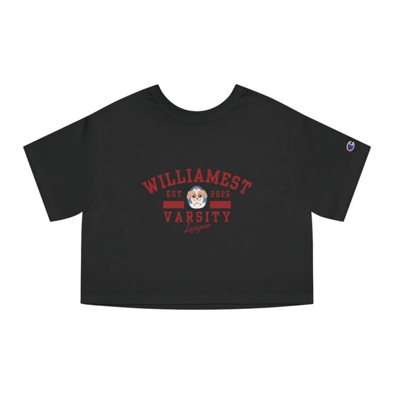 その他 WilliamEst LOL Wesley Williamest Wesley Champion Women's Cropped T-shirt, Varsity
