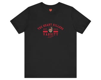 The Heart Killers Varisty Style Unisex Tee, Short Sleeve, Thai BL, FirstKhaotung, JoongDunk