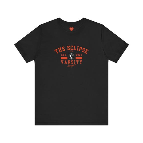 Eclipse Tシャツ FirstKhaotung The Eclipse Varsity Style Unisex Tee