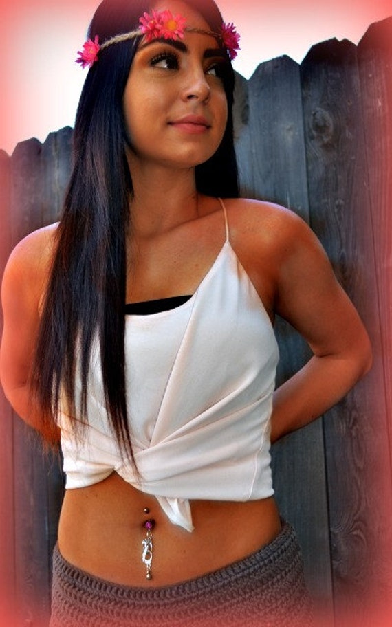 Handcuffs Gun Belly Ring in PinkTrending JewelryCountry Etsy