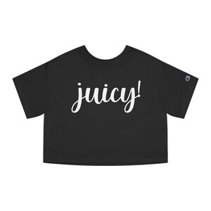 JUICY CHAMPION Heart T-Shirt, Trendy Top, Summer Fashion, Gift for Her, Casual Wear, Stylish Tee
