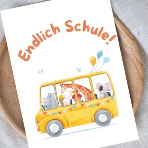 First Day of School Card - Finally Back to School - First Day of School Gifts - Congratulations on Starting School - First Day of School Gift Digital Download