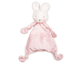 Bunny Knotty Friend | Teething Toy | Personalized Baby Gift | Keepsake Gift | Baby Shower Gift|