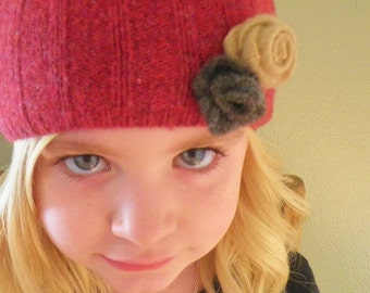 INSTANT DOWNLOAD - Upcycled Hat PDF Pattern (2 or 4 panel design) baby to adult sizes