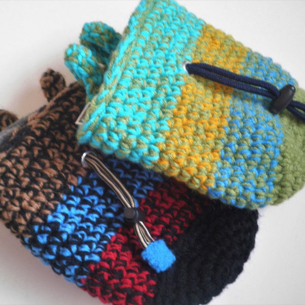 Rock Climbing Chalk Bag | Crochet Pattern - INSTANT DOWNLOAD