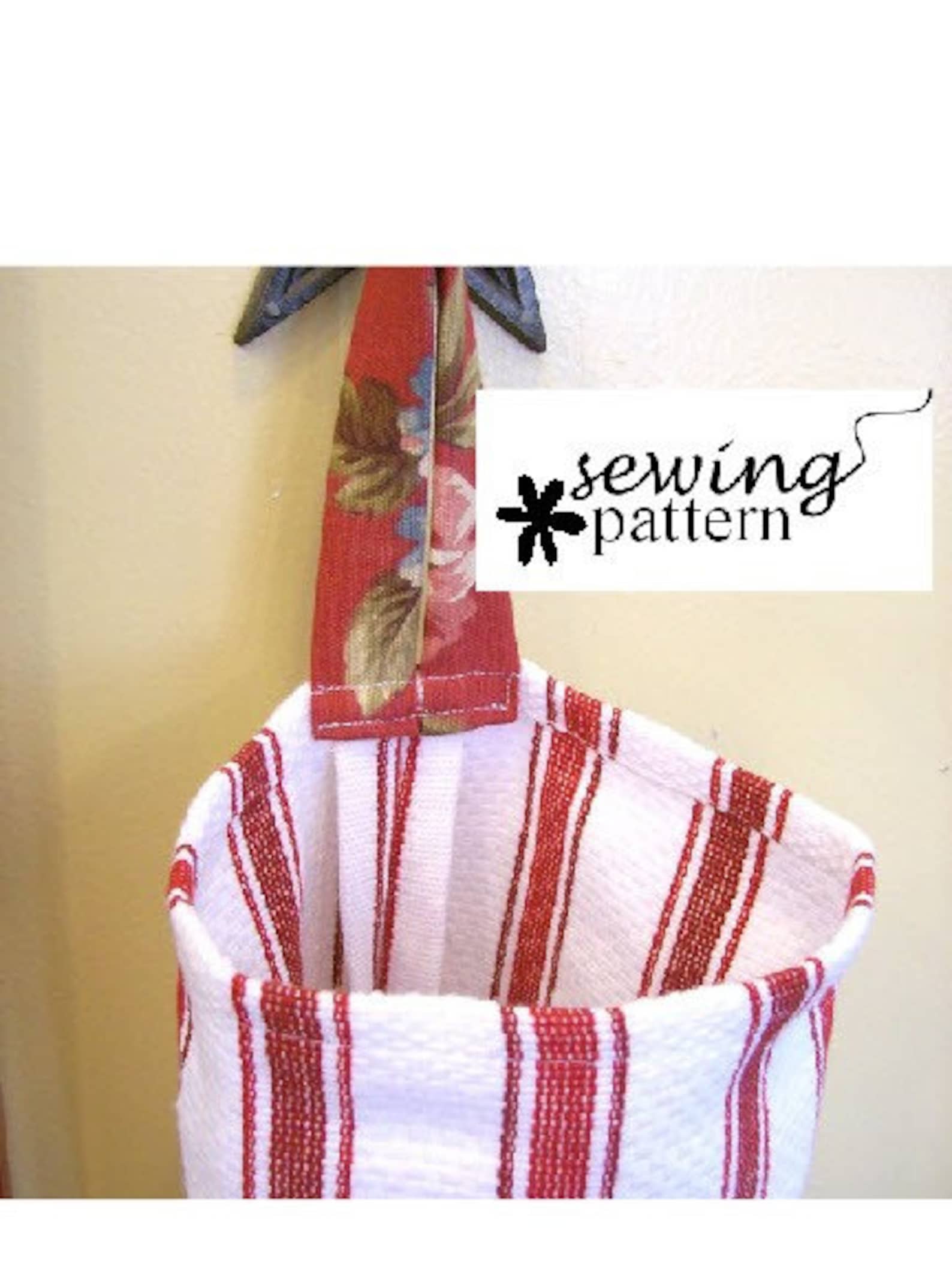 Grocery Bag Holder PDF Sewing Pattern - Etsy