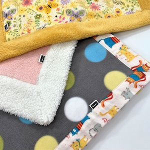 HKKYO Fleece Blanket Making Kit for Kids, No Sew Fleece Blanket Kit, Tie  Blankets Fleece Kit, Flower Fleece Quilt, Crafts for Girls, Sew Craft Kit