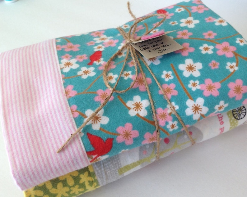 Self Binding Baby Blanket Sewing Pattern PRINTABLE PDF Etsy