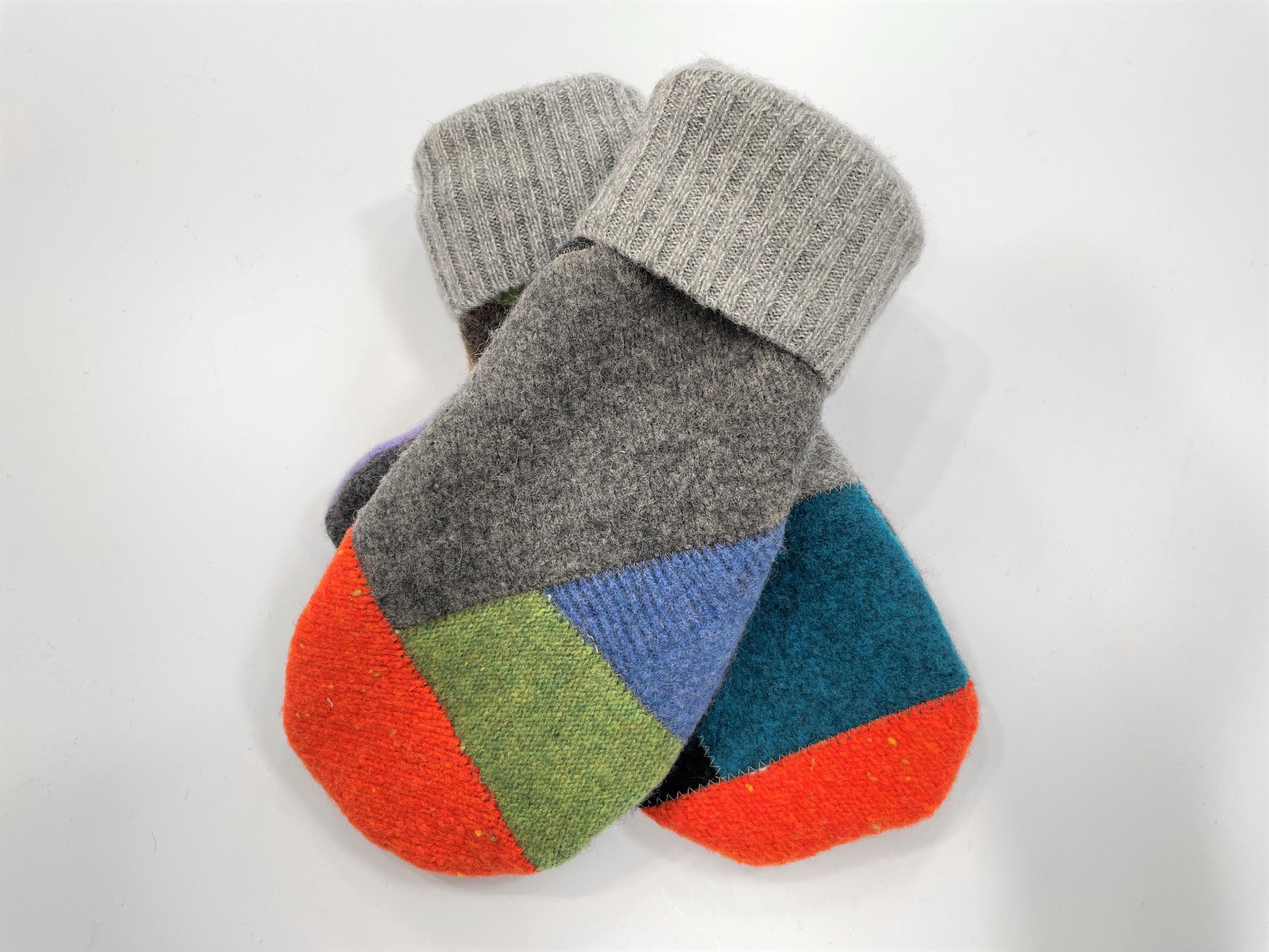 Upcycled Wool Sweater Mitten- PDF Pattern - INSTANT DOWNLOAD