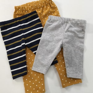 Baby Leggings - PDF Sewing Pattern - Newborn to 24 months