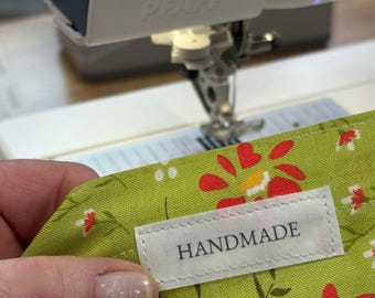 DIY Fabric Labels | Editable Printable Template Bundle | 4 Simple Box Designs | TEMPLETT