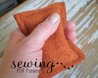 INSTANT DOWNLOAD pdf pattern - Therapeutic Rice Bag Set - Hand warmers, Neck Bag, Eye Pillow, Back Pad, Feet Warmer