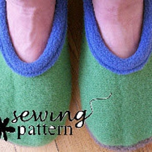 Wool Sweater Slipper PDF Pattern