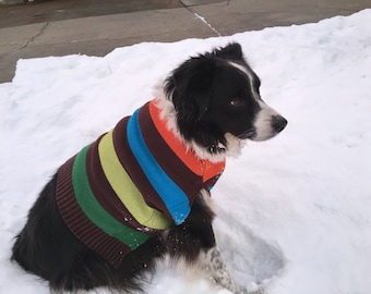 Dog Sweater - PDF Sewing Pattern - Sizes for Tiny Dogs to Big Dogs