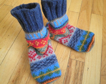 Child Sweater Slipper Boots & Leggings -  PDF Pattern - INSTANT DOWNLOAD - (infant - child sizes)