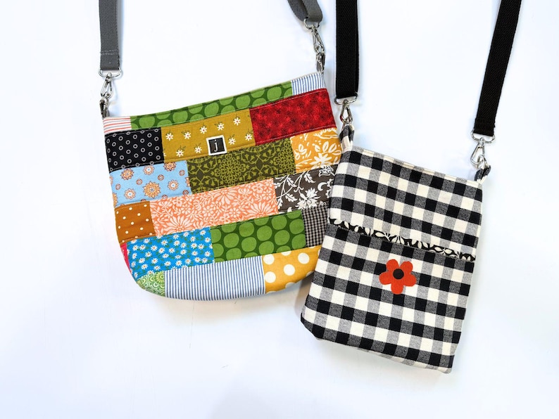 DIY Crossbody Bag - PDF Sewing Pattern - 2 Sizes - Etsy