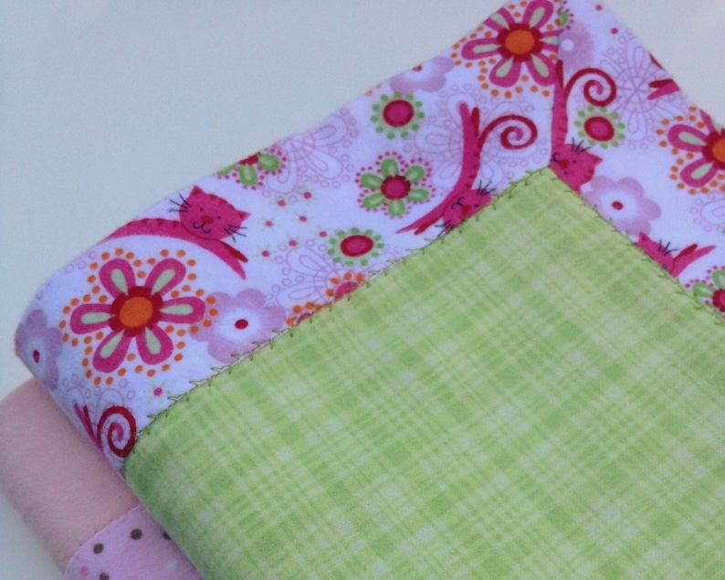 Self Binding Baby Blanket Sewing Pattern PRINTABLE PDF Etsy