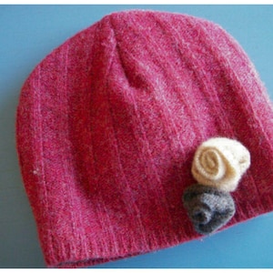 Upcycled Hat PDF Pattern (2 or 4 panel design) baby to adult sizes