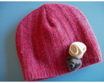Upcycled Hat PDF Pattern (2 or 4 panel design) baby to adult sizes