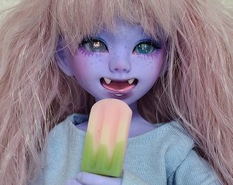 1/4 1/6 Mini MSD YoSD Doll bjd popsicle ice cream dessert Pink White Green