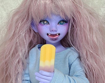 1/4 1/6 Mini MSD YoSD Doll bjd popsicle ice cream dessert Yellow White Purple