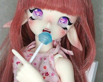 1/4 1/6 Mini MSD YoSD Doll bjd Lollipop sucker candy round Blue