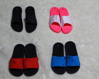 1/6 1/4 BJD doll slipper shoe  slip ons cartoon character sports inspired