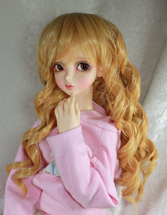 8-9/" 9-10/" Silicon Wig Cap for 1//3 SD BJD SD Dollfie