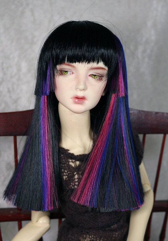 black doll wig