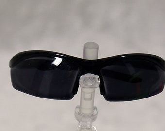 1/3 1/4 BJD sun glasses sunglasses Black frames and black lens 29