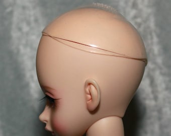 1/3 8-9" bjd doll wig silicone headcap head cap protector sd dollfie usa