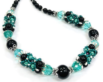 Blackberries Beaded Necklace Tutorial Only