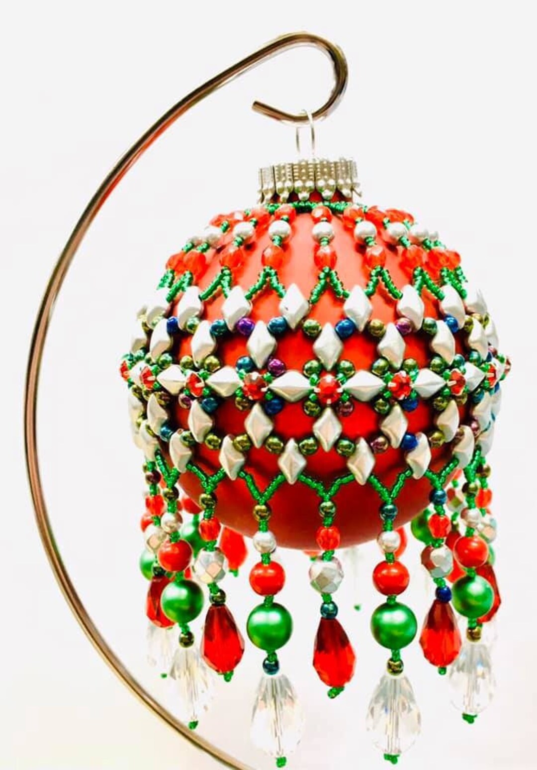 Victorian Style Christmas Bauble (tutorial Only - English Only) - Etsy