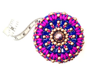 Mandala Beaded Tape Measure (Digital Tutorial Only - English Only)