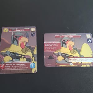 Boba Fett CTB Family Guy Showcase Proxy Card - Star Wars Unlimited TCG SWU