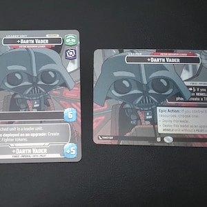 Darth Vader VSL Family Guy Showcase Proxy Card - Star Wars Unlimited TCG SWU Stewie Griffin