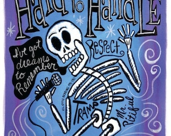 El Otis Redding Print (Day of the Dead Rock Stars)